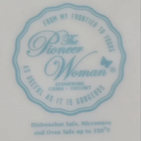 3 PIONEER WOMAN Floral Bird Round Stoneware Casserole Serving Bake Ware Bowls - Picture 10 of 11